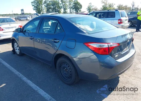 2014 Toyota Corolla Le from USA, damaged, VIN 2T1BURHE4EC228761